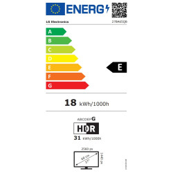 LG/27BA65QB/27''/IPS/QHD/100Hz/5ms/Čierna/2R