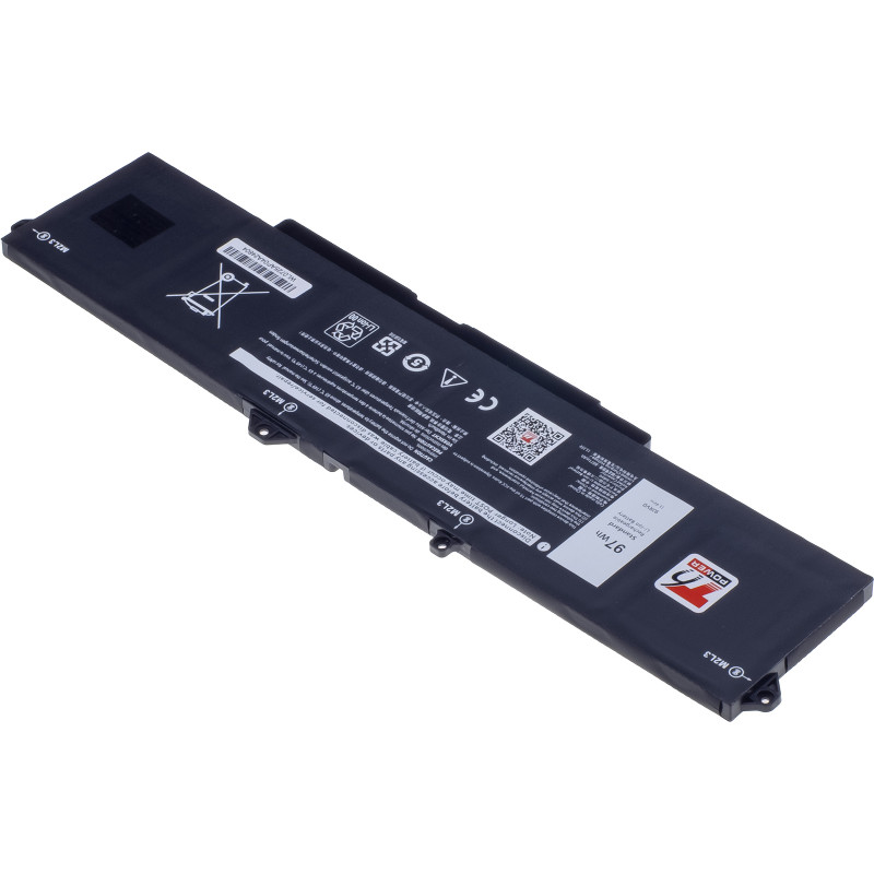 Batérie T6 Power pre Dell Latitude 5521, 5531, Precision 3561, 3571, 8500mAh, 97Wh, 6cell, Li-poly