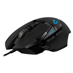 LOGITECH OEM - Logitech G502 HERO/Herná/Optická/Pre pravákov/25 600 DPI/Drôtová USB/Čierna