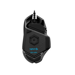 LOGITECH OEM - Logitech G502 HERO/Herná/Optická/Pre pravákov/25 600 DPI/Drôtová USB/Čierna