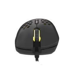 Genesis herná optická myš KRYPTON 555/RGB/8000 DPI/Herná/Optická/8 000 DPI/Drôtová USB/Čierna