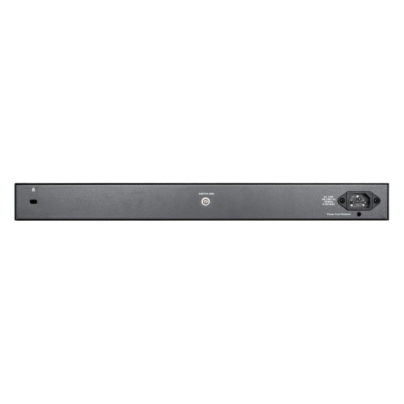 D-Link DGS-2000-28 Managed switch, 24x GbE, 4x RJ45/SFP, fanless