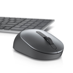 Dell MS5120W/Kancelárska/Optická/1 600 DPI/Bezdrôtová USB/Šedá
