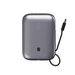 FELLOWES - Platinet Powerbanka 10000 mAh 20W Power Delivery, 2xUSB-C, 1xUSB-A, kábel USB-C 1m, čierna