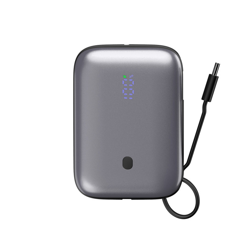 FELLOWES - Platinet Powerbanka 10000 mAh 20W Power Delivery, 2xUSB-C, 1xUSB-A, kábel USB-C 1m, čierna