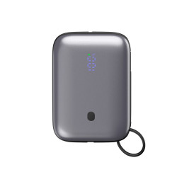 FELLOWES - Platinet Powerbanka 10000 mAh 20W Power Delivery, 2xUSB-C, 1xUSB-A, kábel USB-C 1m, čierna