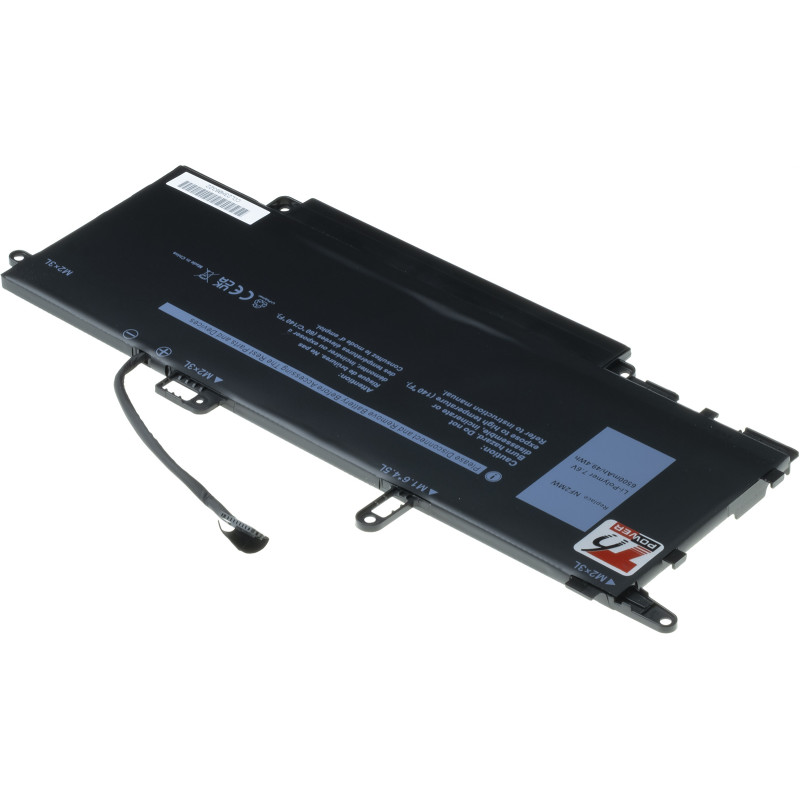 Batéria T6 Power Dell Latitude 7400 2in1, 9410 2in1, 6500mAh, 49Wh, 4cell, Li-pol