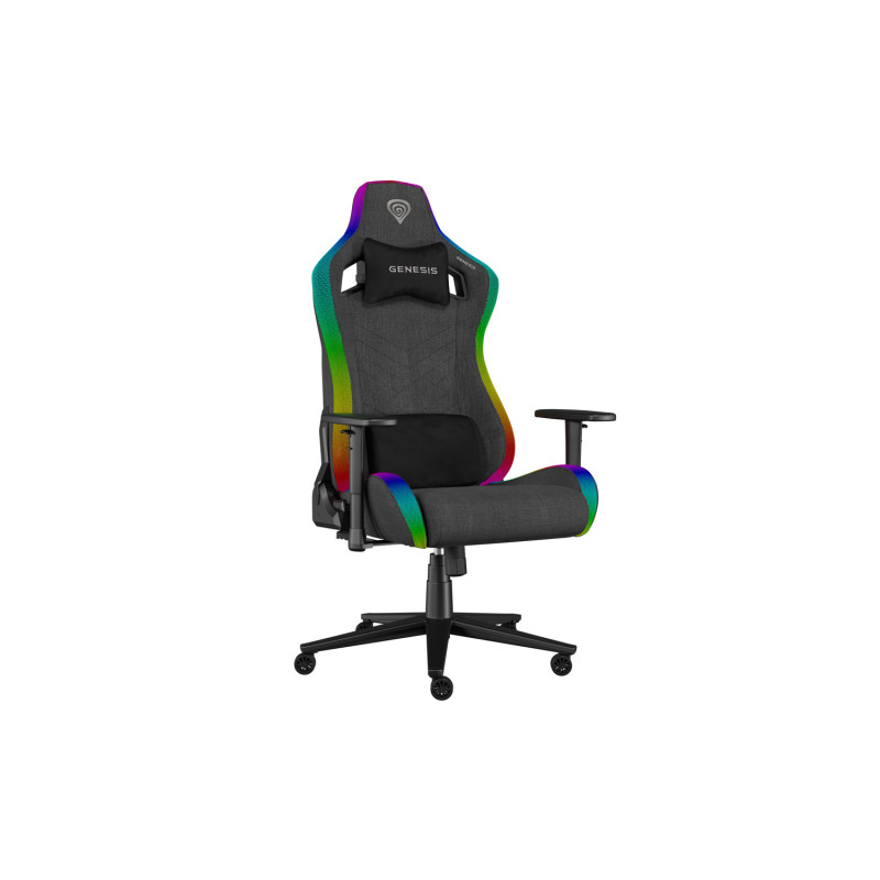 Herné kreslo Genesis TRIT 660, RGB, Šedé