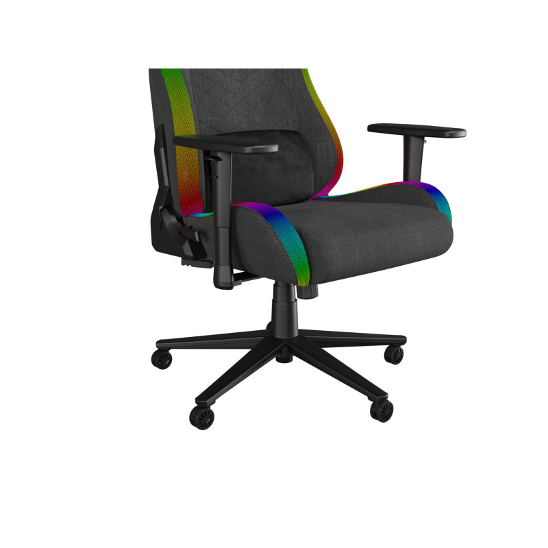 Herné kreslo Genesis TRIT 660, RGB, Šedé