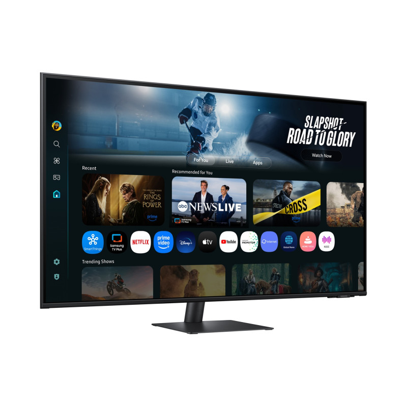 Samsung Smart Monitor/M70F/43''/VA/4K UHD/60Hz/4ms/Čierna/2R