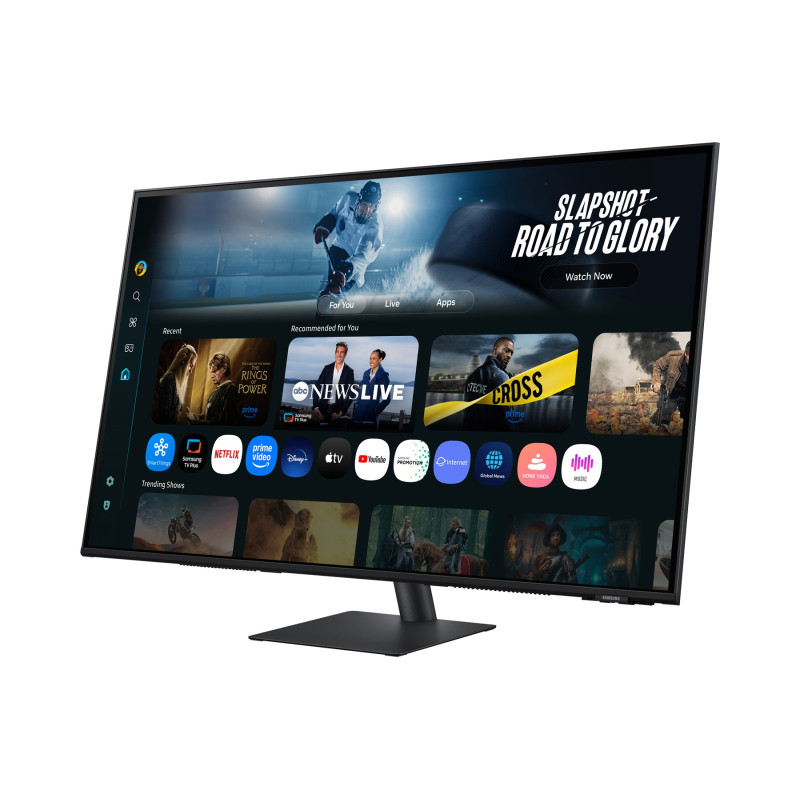 Samsung Smart Monitor/M70F/43''/VA/4K UHD/60Hz/4ms/Čierna/2R
