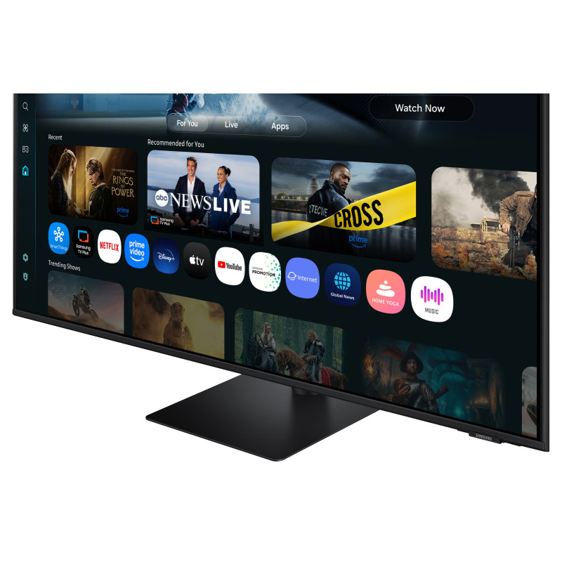 Samsung Smart Monitor/M70F/43''/VA/4K UHD/60Hz/4ms/Čierna/2R