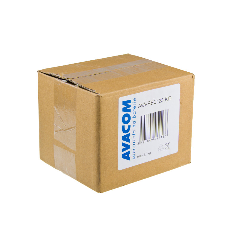 Batériový kit AVACOM AVA-RBC123-KIT náhrada pre renováciu RBC123 (2ks baterií)