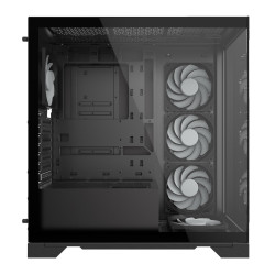 ADATA XPG INVADER X/Midi Tower/Transpar./Čierna