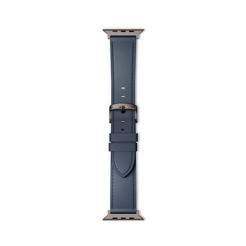Epico Watch Strap Leather 42/44/45/46/49 - modrá