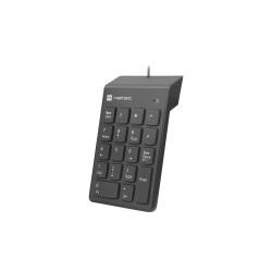 Numerická klávesnica Natec GOBY 2/Drôtová USB/Čierna