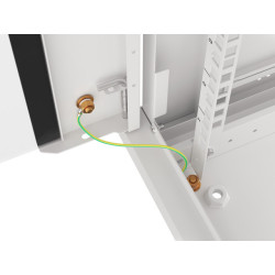 LANBERG 19'' RACKOVÁ SKRIŇA PRO MONTÁŽ NA STENU 22U/600X450 (FLAT PACK) ŠEDÁ V2