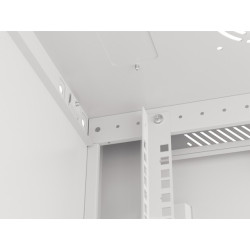LANBERG 19'' RACKOVÁ SKRIŇA PRO MONTÁŽ NA STENU 22U/600X450 (FLAT PACK) ŠEDÁ V2