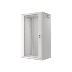 LANBERG 19'' RACKOVÁ SKRIŇA PRO MONTÁŽ NA STENU 22U/600X450 (FLAT PACK) ŠEDÁ V2