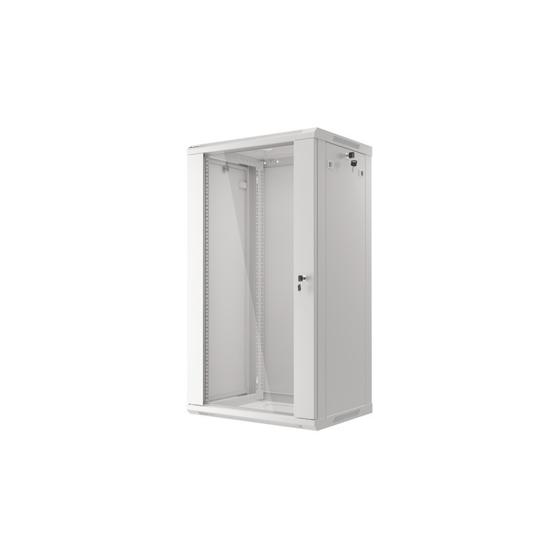 LANBERG 19'' RACKOVÁ SKRIŇA PRO MONTÁŽ NA STENU 22U/600X450 (FLAT PACK) ŠEDÁ V2
