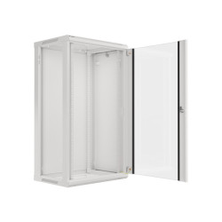 LANBERG 19'' RACKOVÁ SKRIŇA PRO MONTÁŽ NA STENU 22U/600X450 (FLAT PACK) ŠEDÁ V2