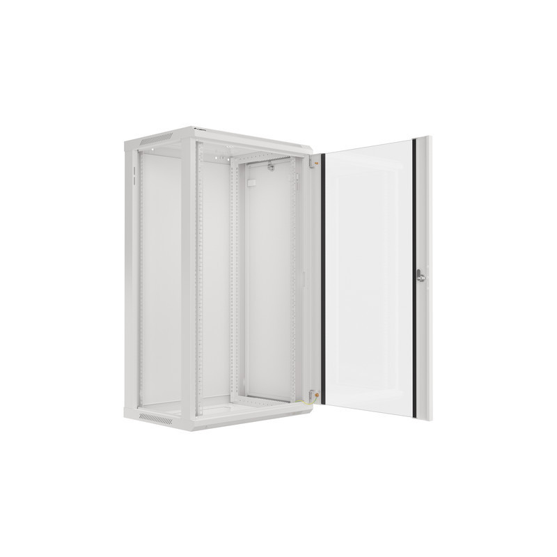 LANBERG 19'' RACKOVÁ SKRIŇA PRO MONTÁŽ NA STENU 22U/600X450 (FLAT PACK) ŠEDÁ V2