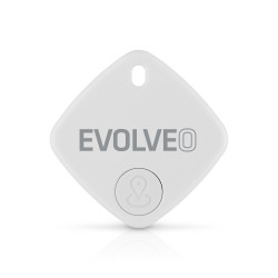 EVOLVEO TrackTag, Bluetooth lokátor s Apple Find My, biely