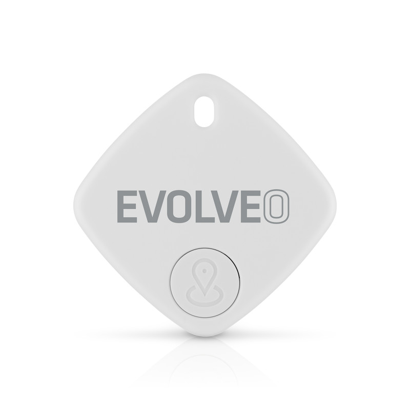 EVOLVEO TrackTag, Bluetooth lokátor s Apple Find My, biely