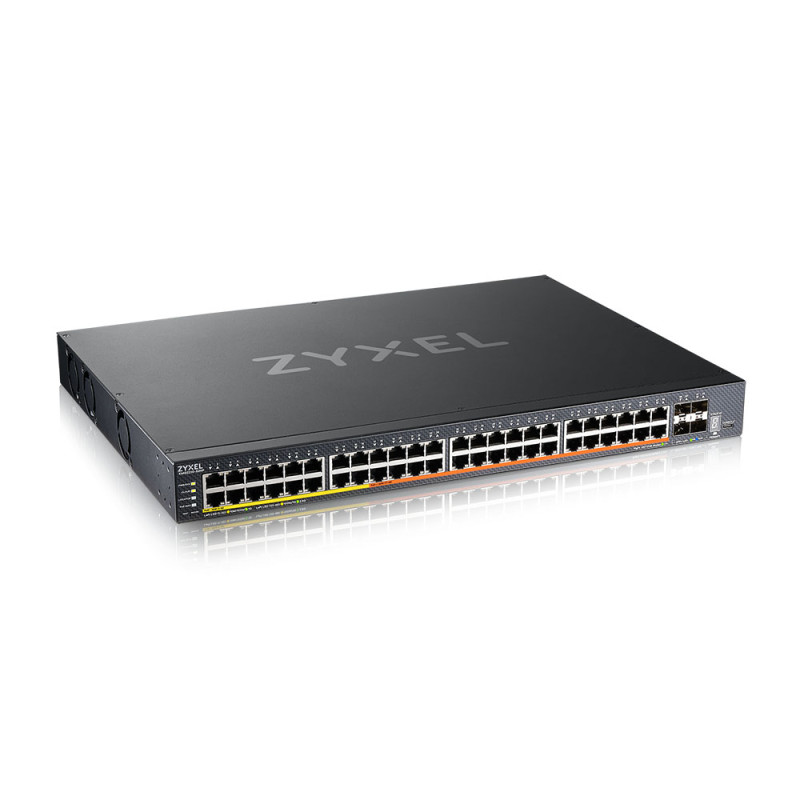 Zyxel XMG2230-52HP, L3, 16x 2.5G, 32x 1G, AC: 960W PoE, DC: 2400W PoE, 4xSFP+Uplink, 1Y NebulaFlexPro