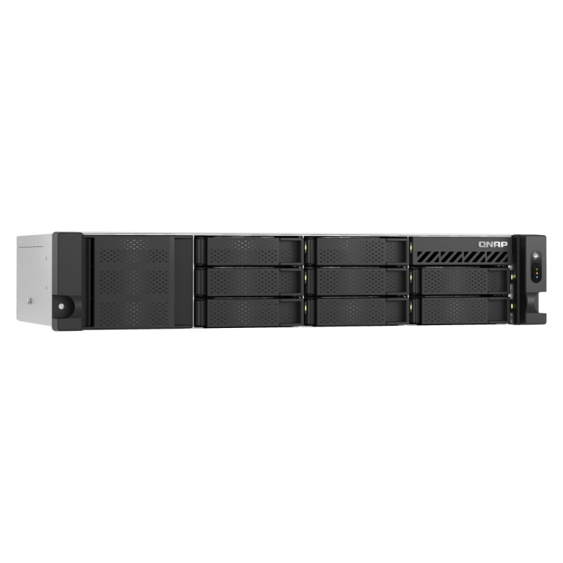 QNAP TS-855eU-8G (8core 2,8 GHz, 8GB RAM, 8x SATA, 2x 2,5GbE, 2x M.2 NVMe, 2x PCIe, malá hĺbka)