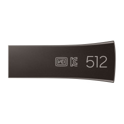Samsung BAR Plus/512GB/USB 3.2/USB-A/Titan Gray