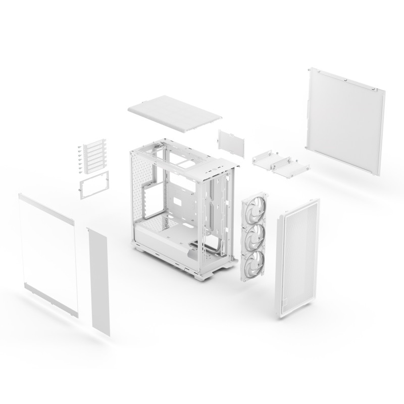 FRACTAL DESIGN - Fractal Epoch/Midi Tower/Transpar./Biela