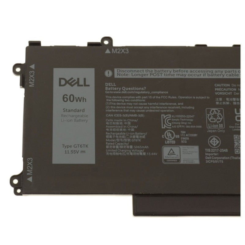 Dell batéria 3-cell 60W/HR LI-ION pre Latitude 9440, 9450