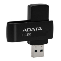ADATA UC310/256GB/USB 3.2/USB-A/Čierna