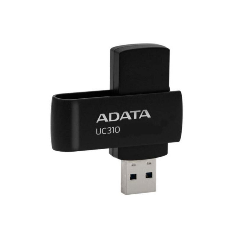 ADATA UC310/256GB/USB 3.2/USB-A/Čierna