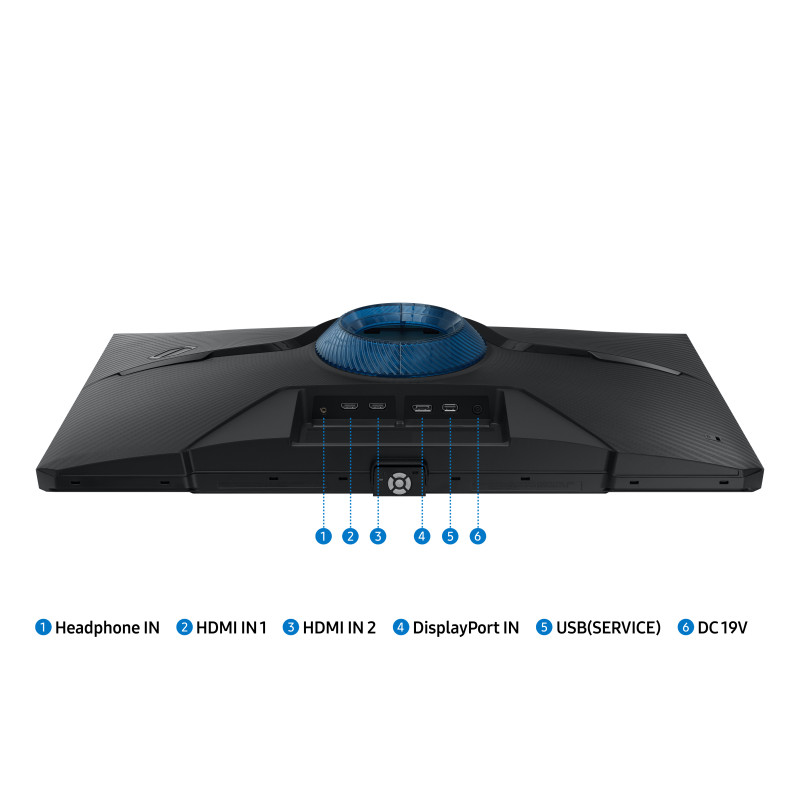 Samsung Odyssey/G40B/27''/IPS/FHD/240Hz/1ms/Black/2R