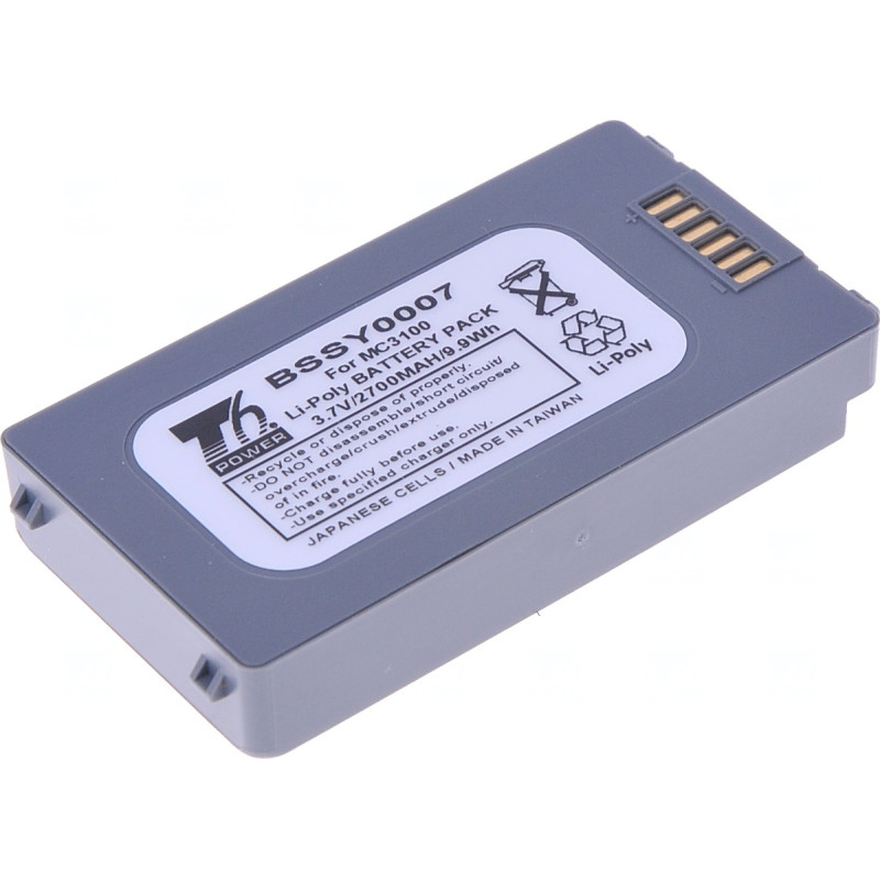 Batérie T6 Power pre Symbol MC3100, MC3190, 2700mAh, 9,9Wh, Li-pol