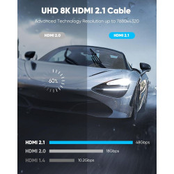 PremiumCord Ultra HDMI 2.1 8K 1m