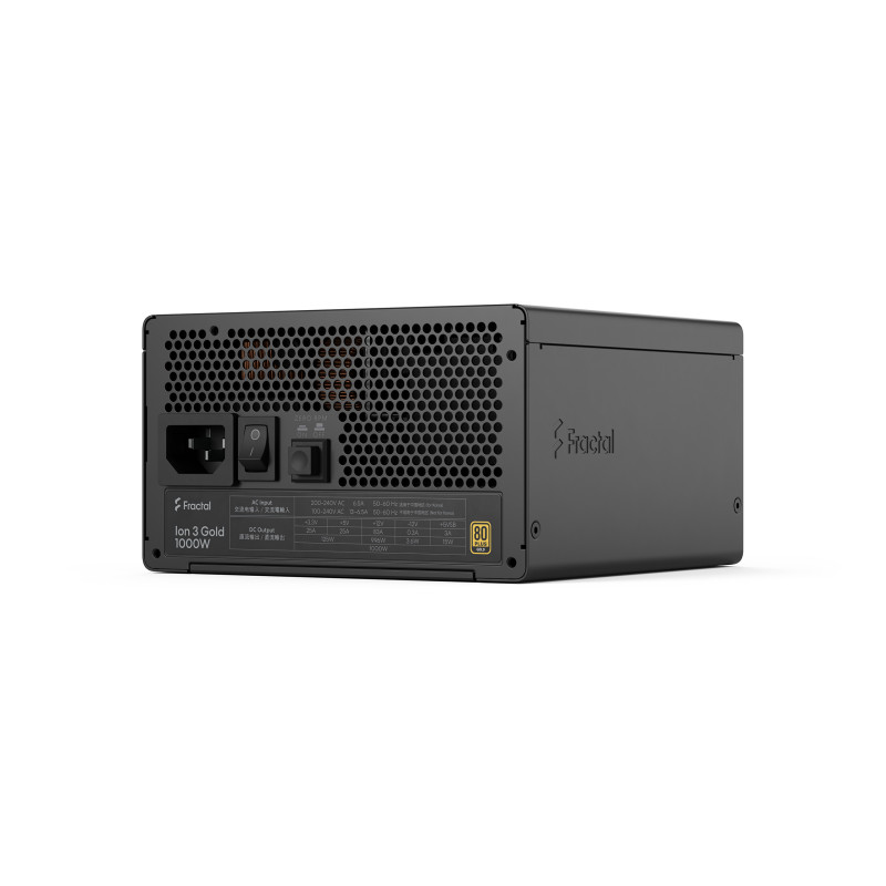 FRACTAL DESIGN - Fractal Ion 3/1000W/ATX 3.1/80PLUS Gold/Modular/Retail