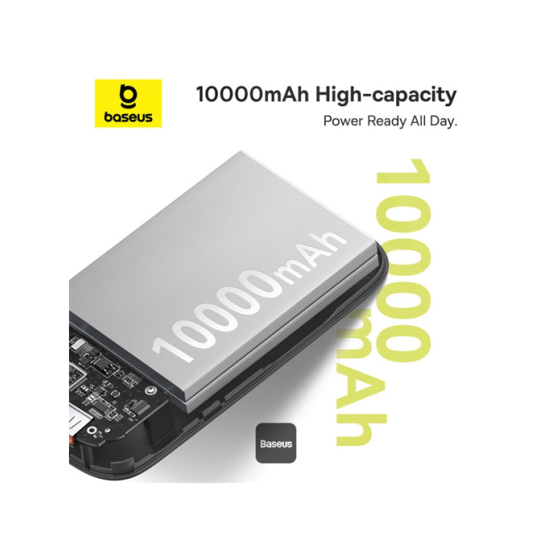 NONAME - Baseus power banka Qpow 10000mAh 30W biela s USB-C káblom