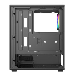 FSP M221-BA/Midi Tower/Transpar./Čierna