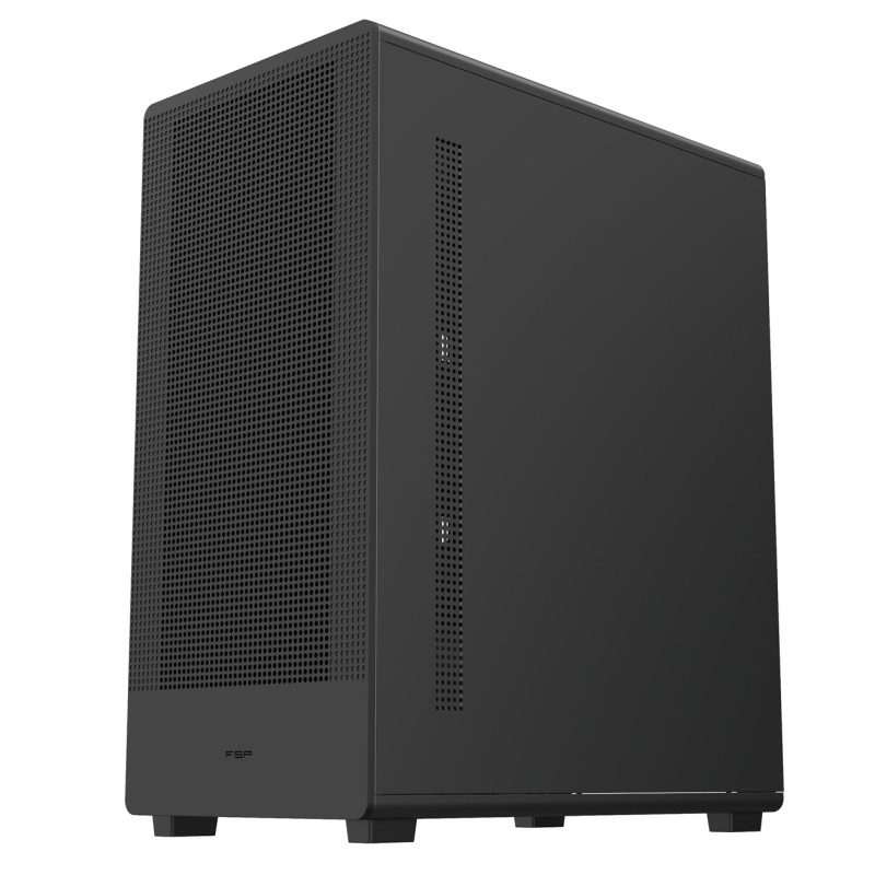 FSP M221-BA/Midi Tower/Transpar./Čierna