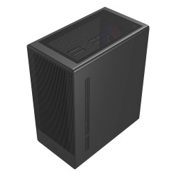 FSP M221-BA/Midi Tower/Transpar./Čierna
