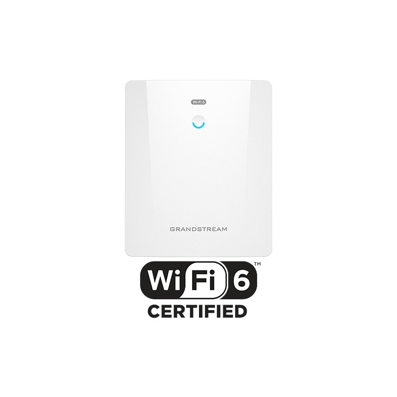 Grandstream GWN7664ELR vonkajší prístupový bod Wi-Fi 6, 512 klientov, dosah 300m, IP67, PoE