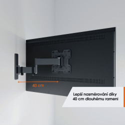 VOGELS - Vogel's TVM 1243, TV rameno s 3 kĺbmi pre obrazovky 19-43'', 15 kg