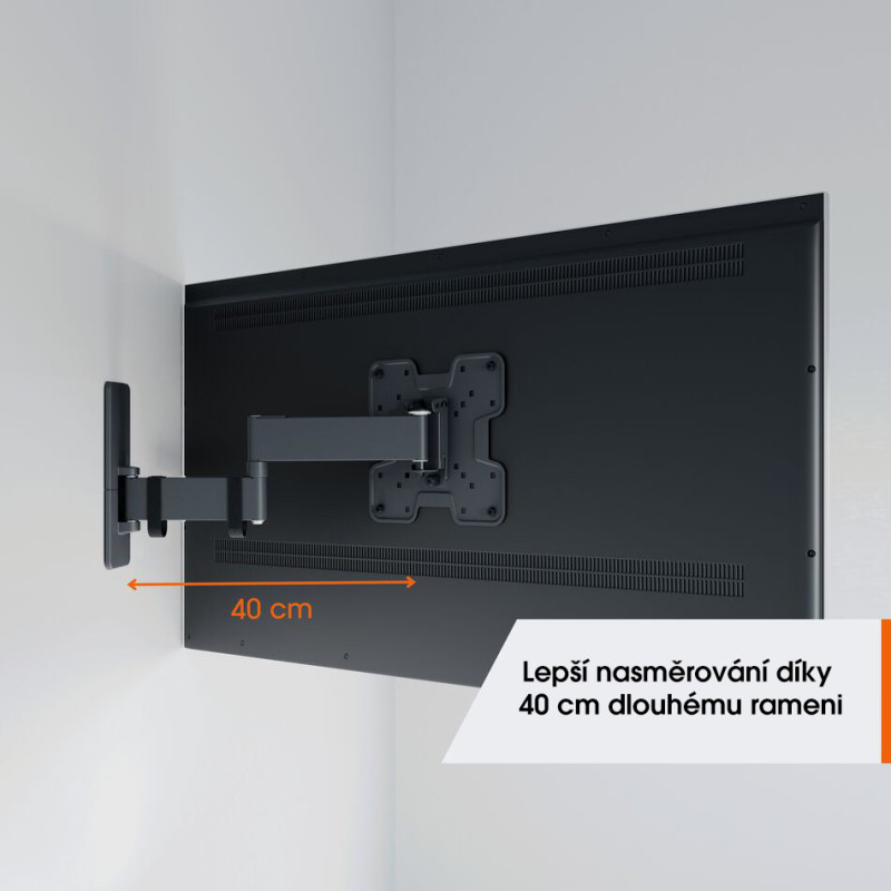 VOGELS - Vogel's TVM 1243, TV rameno s 3 kĺbmi pre obrazovky 19-43'', 15 kg