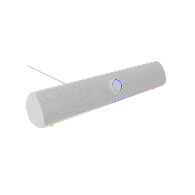 Genesis herný soundbar HELIUM 312BT/Biela/Stereo/10W