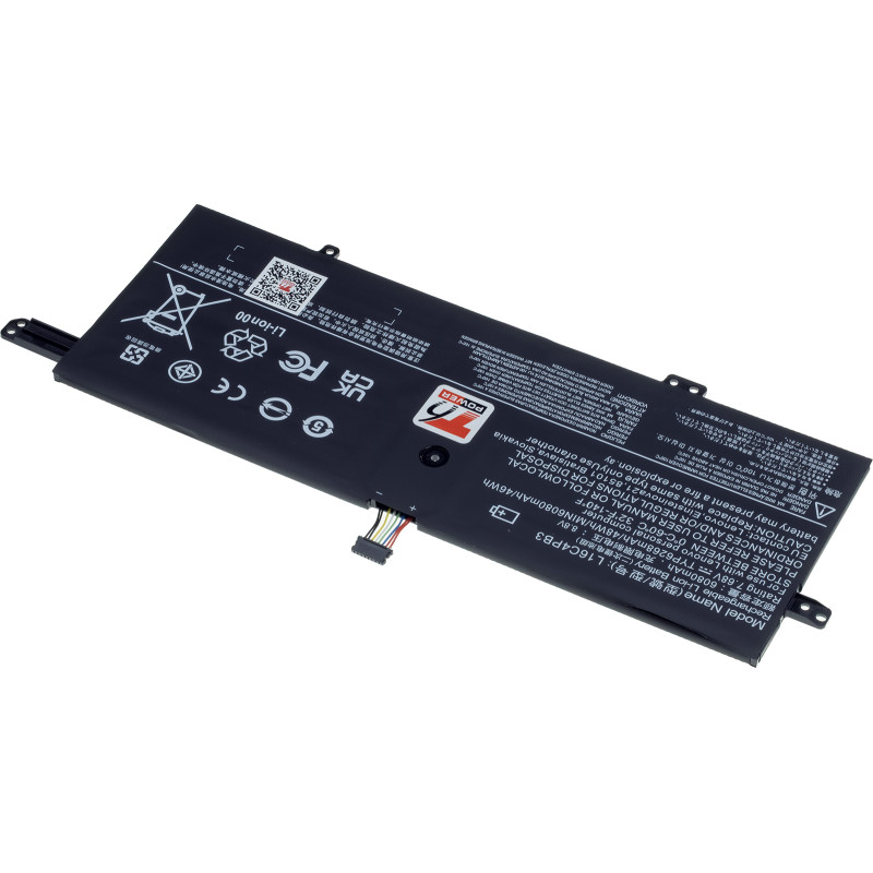Batérie T6 Power Lenovo IdeaPad 720s-13IKB, 720s-13ARR séria, 6268mAh, 48Wh, 4cell, Li-Pol