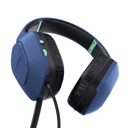 Trust GXT 415B ZIROX/Stereo/Jack/Drôt/Modrá