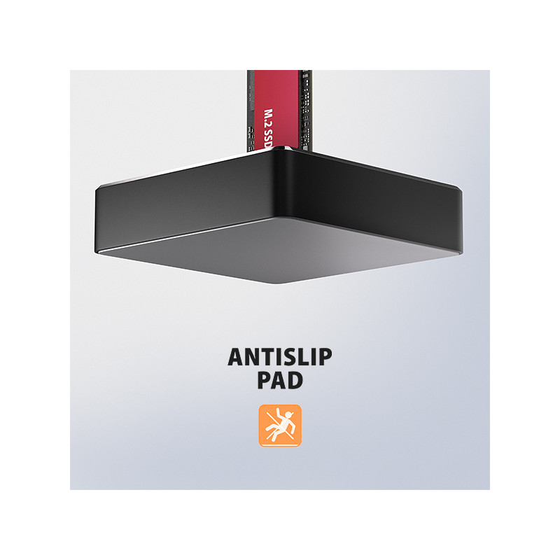 AXAGON ADSA-M2C11, USB-C 10Gbps dokovacia stanica pre 1× M.2 NVMe/SATA SSD